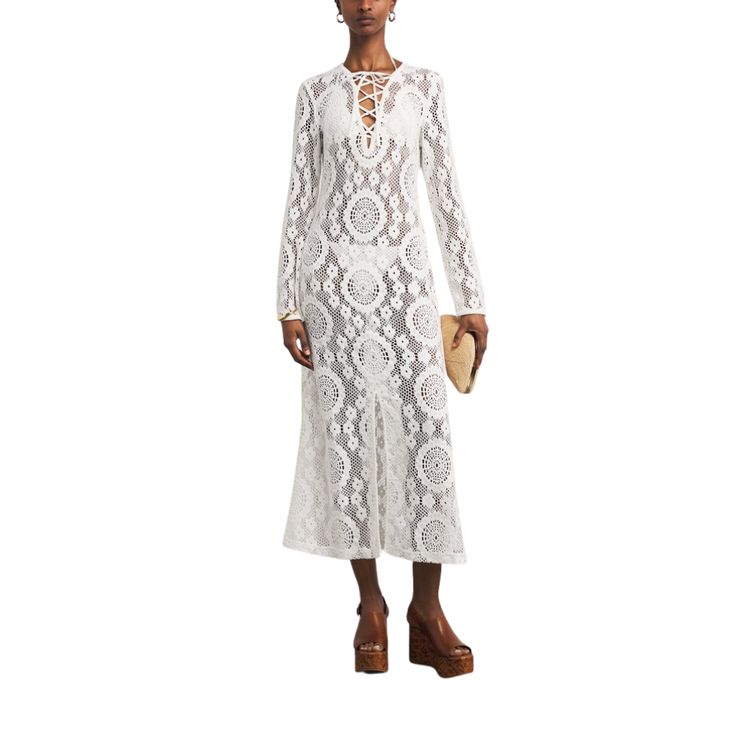 SIMKHAI HAVTHORNE MIDI DRESS