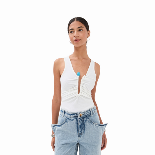 CHRISTOPHER ESBER CRYSTAL PIN TANK