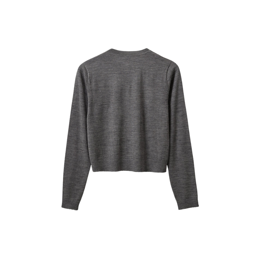 THE GARMENT BERGEN SCALLOP CARDIGAN
