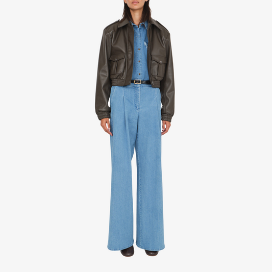 THE GARMENT MERCI DENIM WIDE PANTS