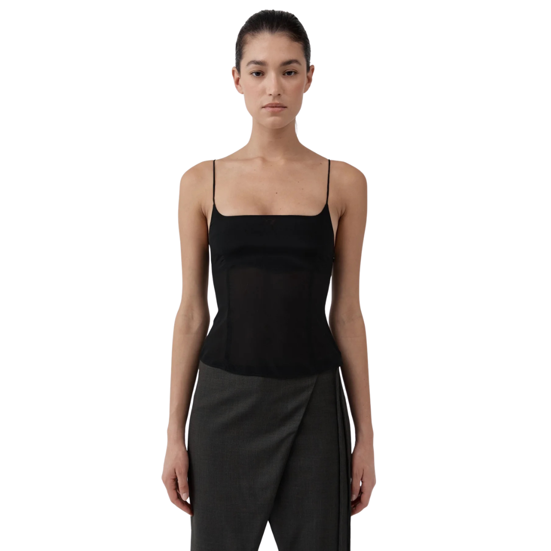 ST AGNI STRECH SILK CAMI