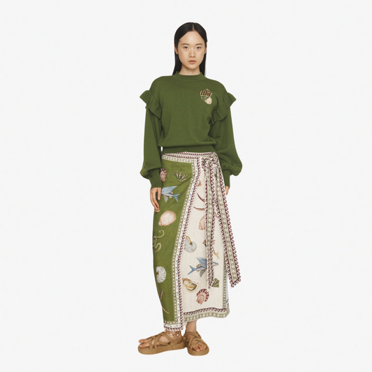 ALEMAIS BATH HOUSE SARONG SKIRT