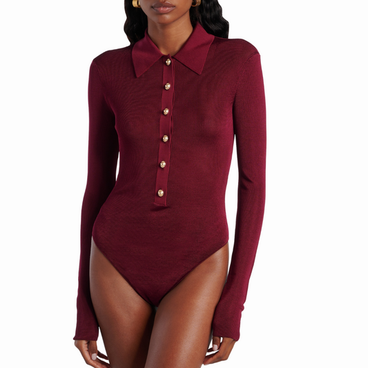 SELF PORTRAIT VISCOSE BODYSUIT