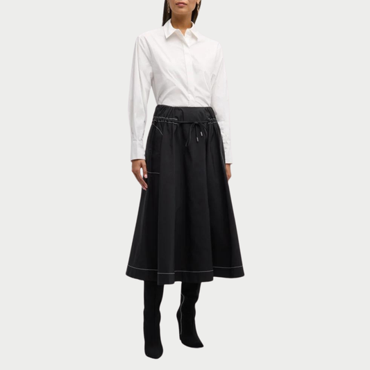 SIMKHAI TONA MIDI SKIRT