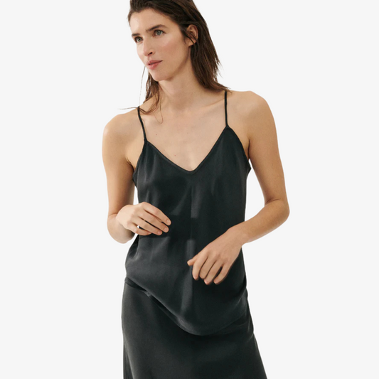 SILK LAUNDRY BIAS CUT CAMI