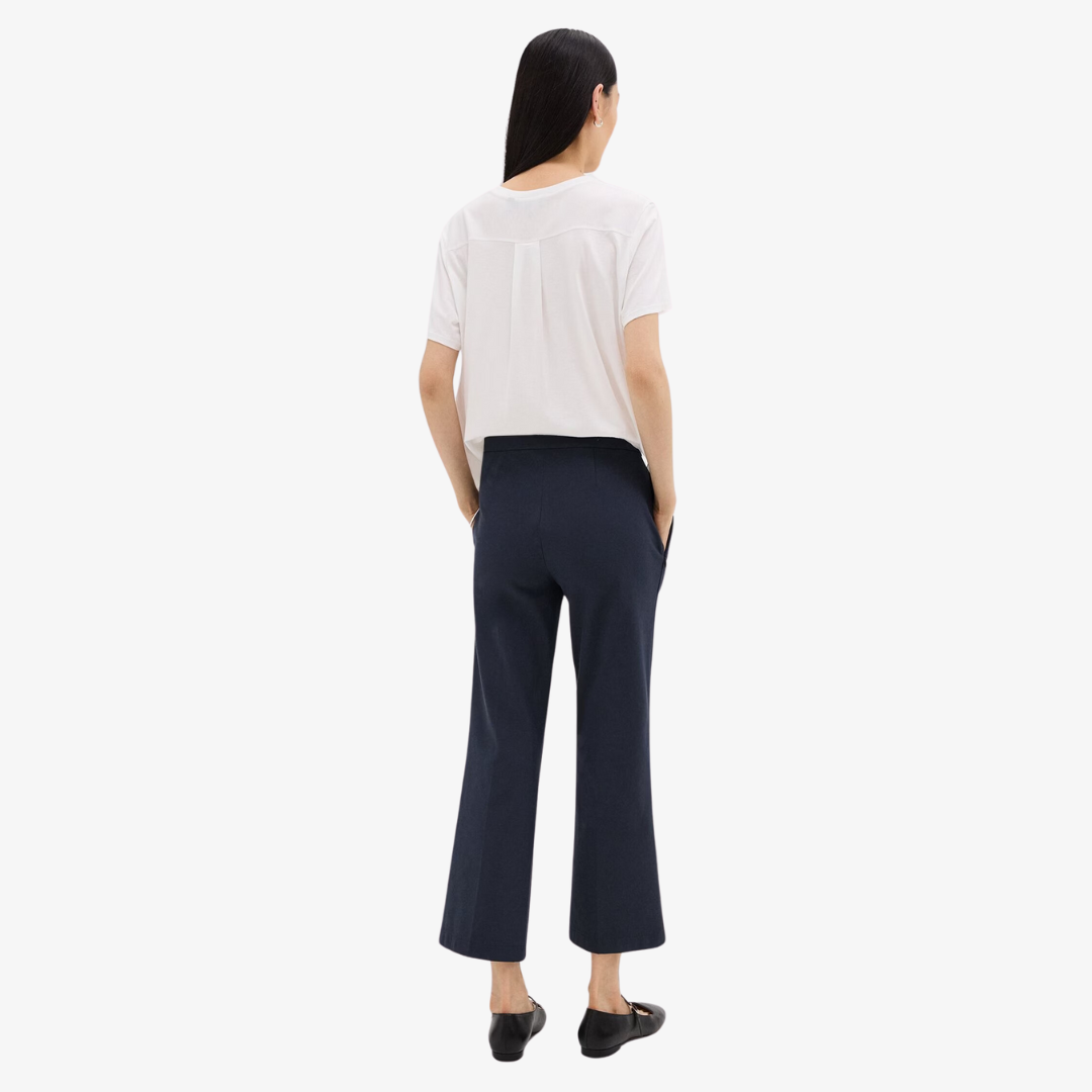 THEORY KICK PANT IN STRECH COTTON