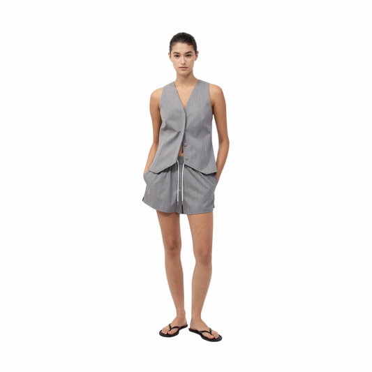 ST AGNI PINSTRIPE VEST