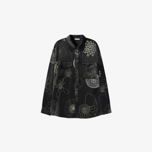 SILK LAUNDRY BOYFRIEND SHIRT FIBONA