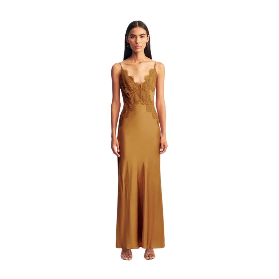 SHONA JOY SIMONA LACE MAXI DRESS