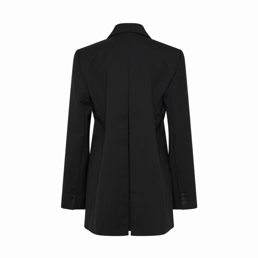 ST AGNI SPLIT BLACK BLAZER