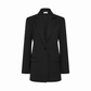 ST AGNI SPLIT BLACK BLAZER
