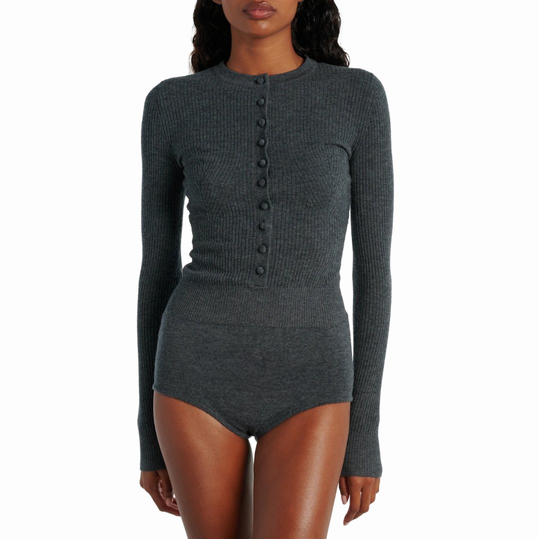 SELF PORTRAIT 004T WOOL PLAYSUIT