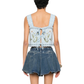 SEA NY AUDRA EMBROIDERY TANK