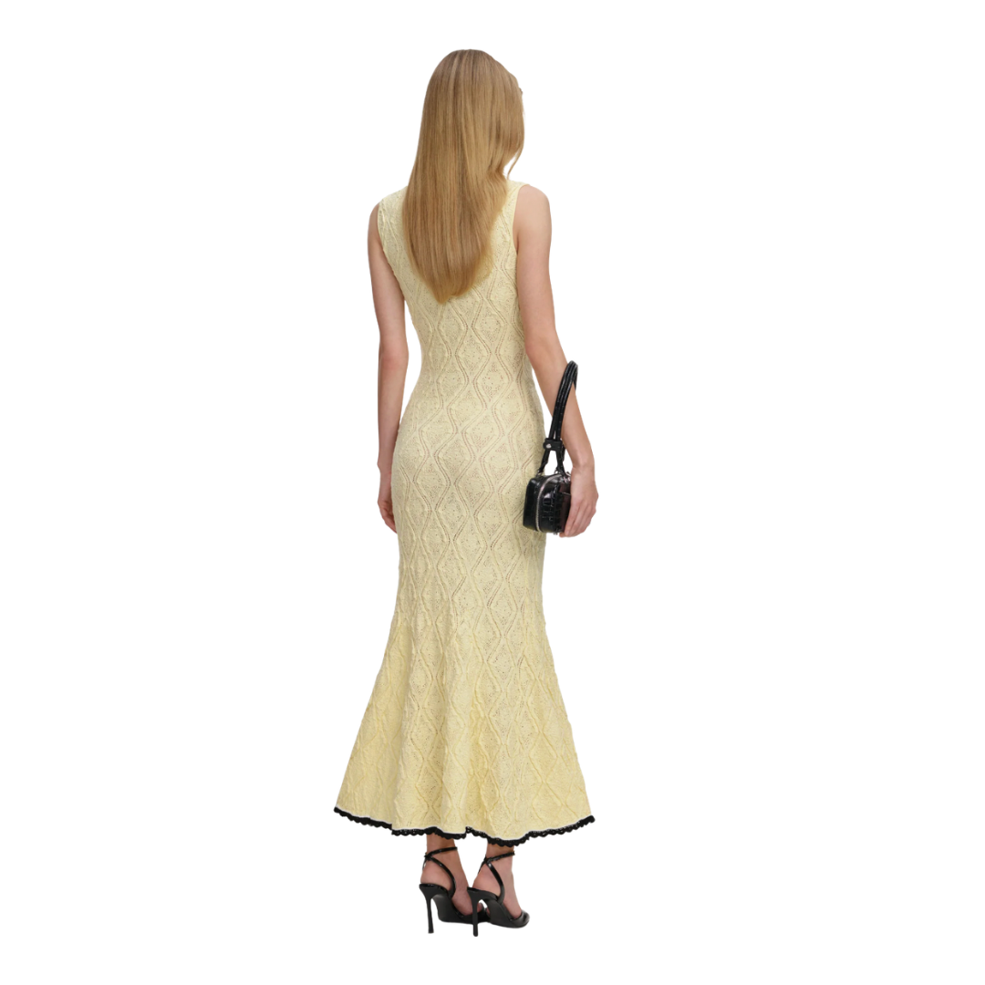SELF PORTRAIT 197M POINTELLE DRESS