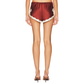 RONNY KOBO TAP SHORTS RUST