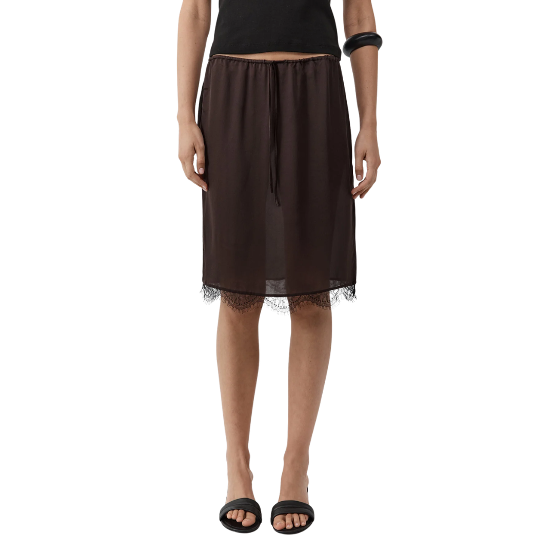 ST AGNI FINE LACE SKIRT