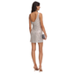 SELF PORTRAIT DRAPED MINI DRESS