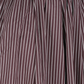 FAITHFULL PELEA STRIP MIDI SKIRT
