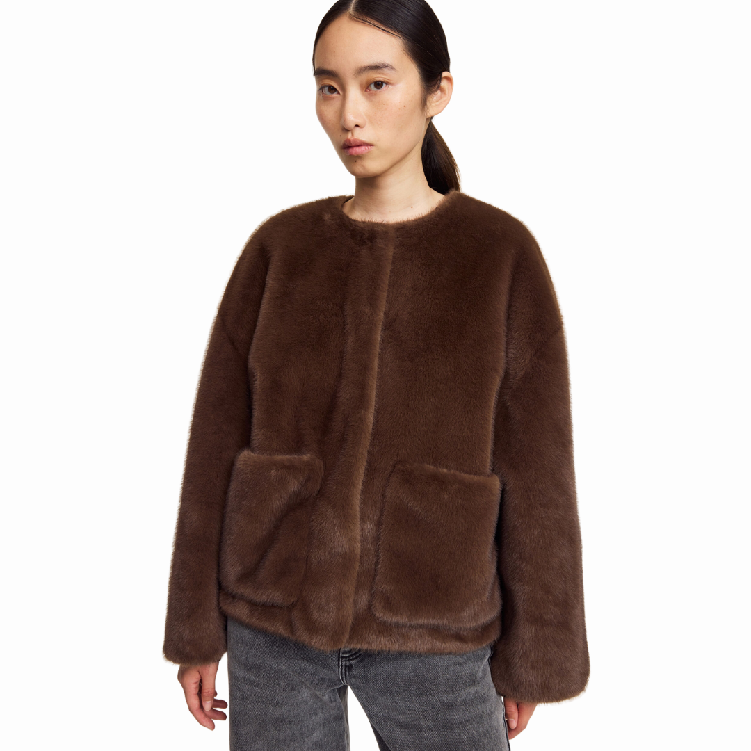 MALENE BIRGER JACQUIE FUR COAT