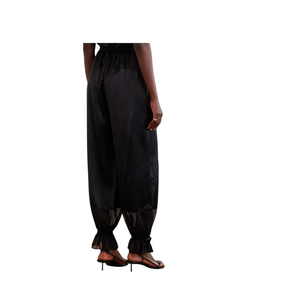 ULLA JOHNSON CAMILE SILK PANTS
