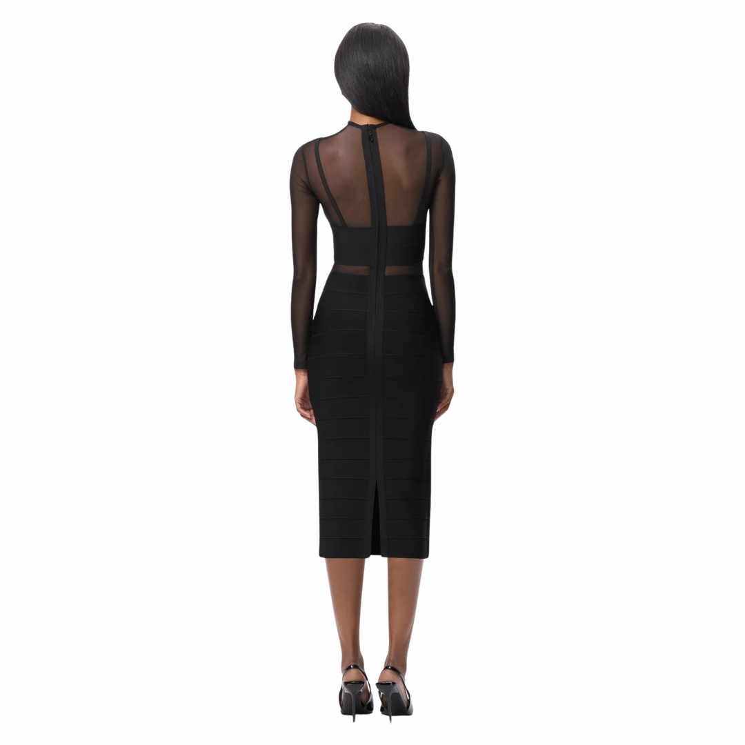 HERVE LEGER THE NOELLE DRESS