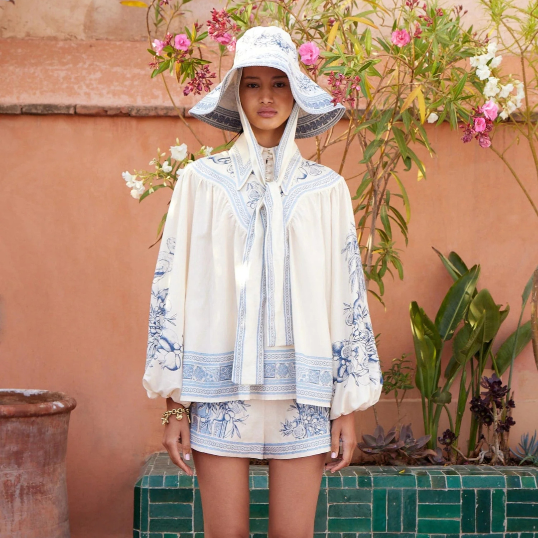 ALEMAIS VILLA ROMANTICA BLOUSE
