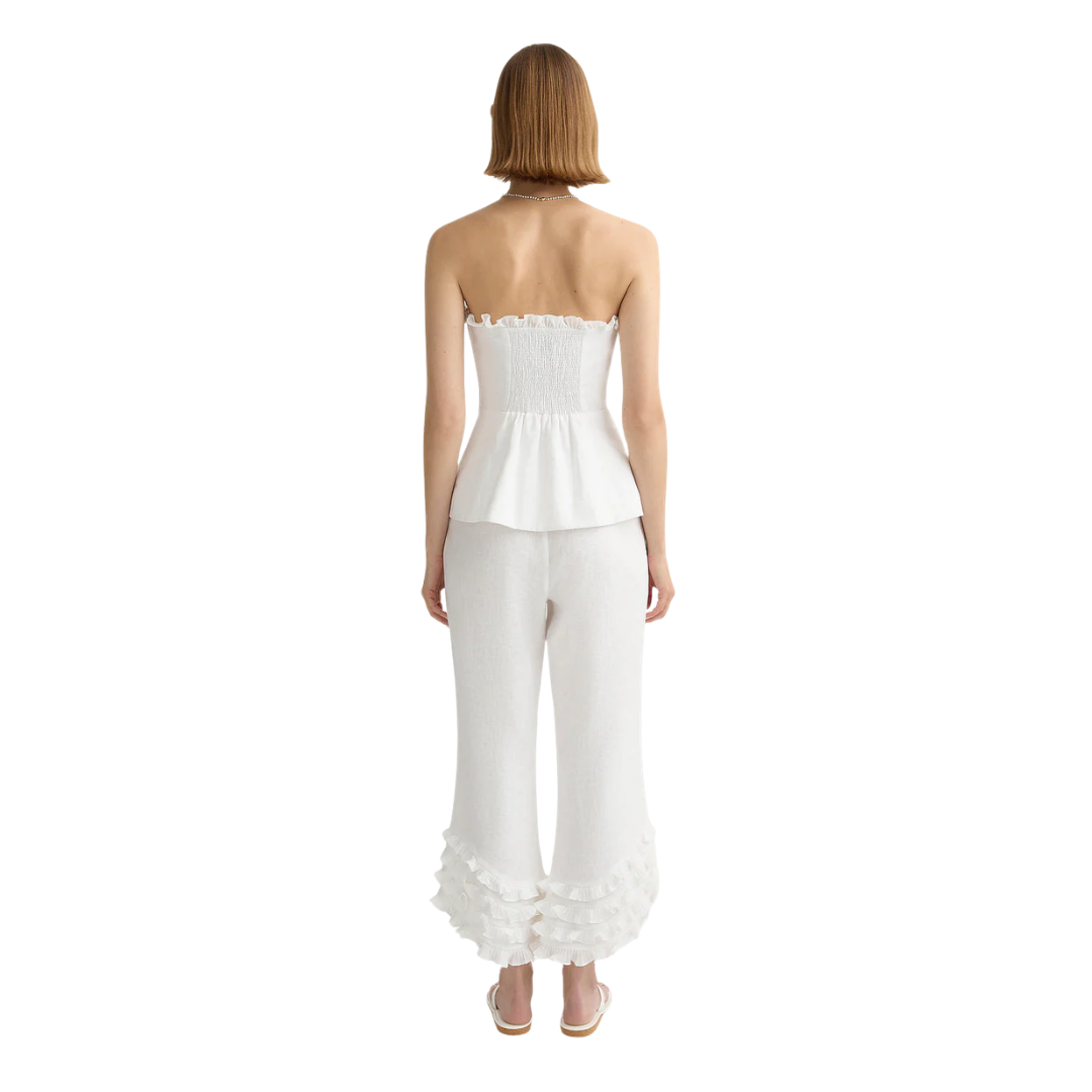 POSSE FLORENCE STRAPLESS BLOUSE