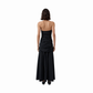 ST AGNI GATHERED STRAPLES DRESS