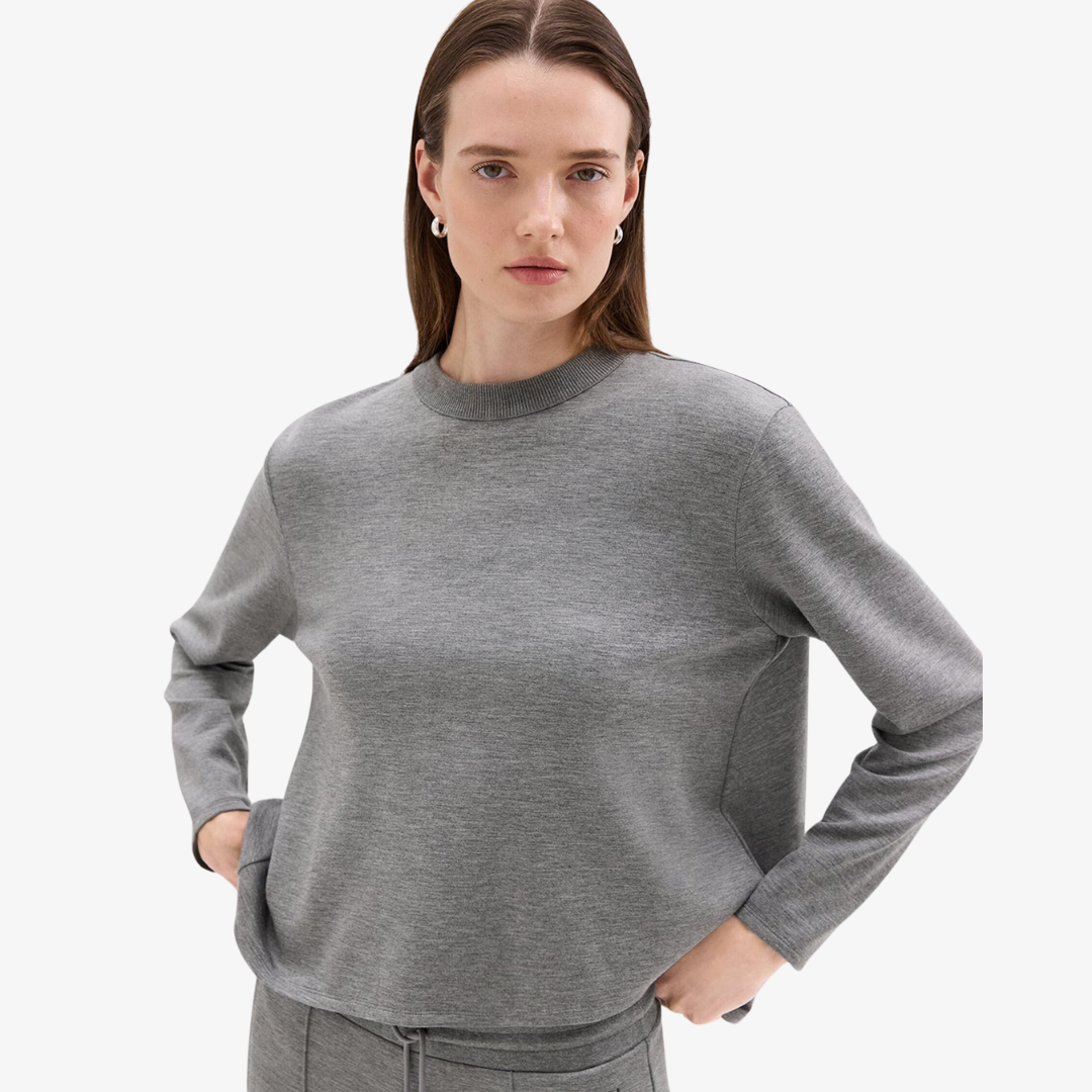 THEORY O0826504 A LINE SWEATSHIRT