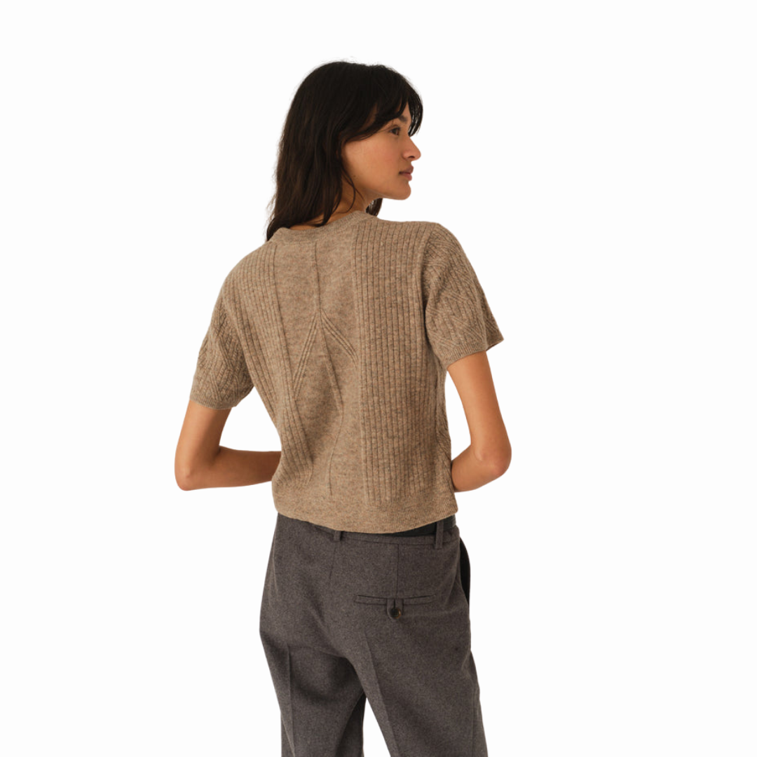THE GARMENT COMO TEE MINI RIB