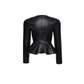 MAGDA BUTRYM LEATHER 24 BLAZER