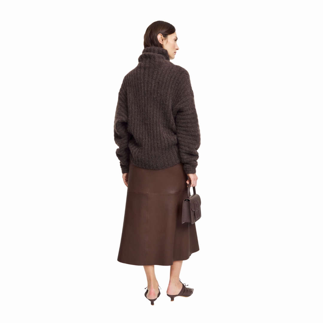 MALENE BIRGER SIMOAS LEATHER SKIRT