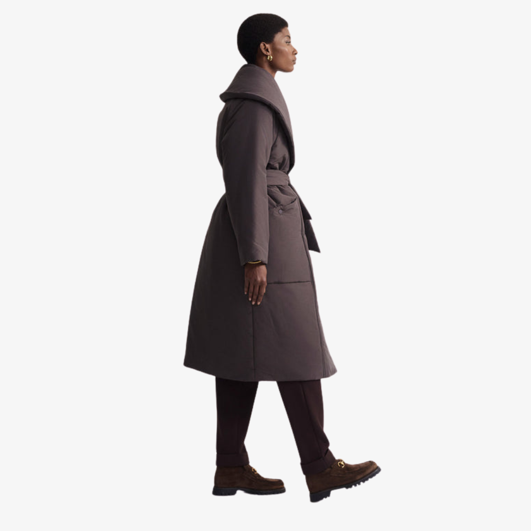 VARLEY ANA LONG WRAP COAT