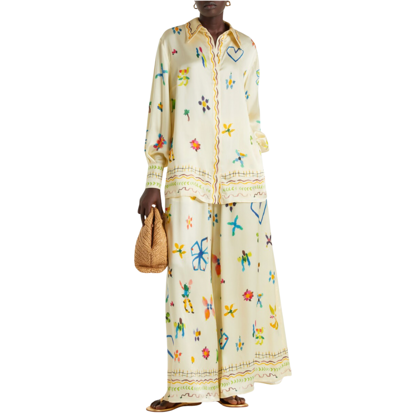 ALEMAIS SIDI SILK SHIRT