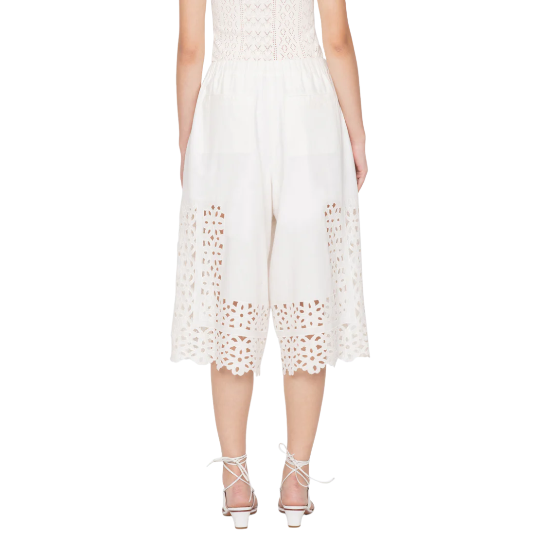 SEA NY LEILA EYELET CULOTTES