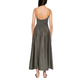 ST AGNI BACKLESS CIRCLE HEM DRESS