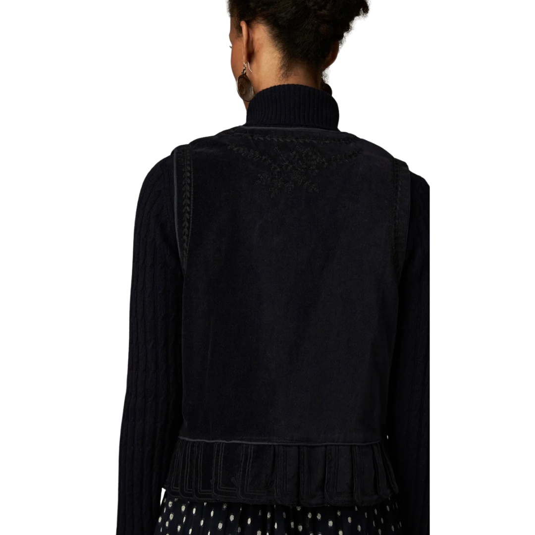 MAISON HOTEL BOB VELVET VEST