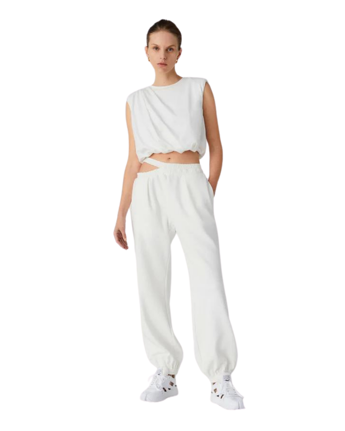 MISHA ROBIN CUT OUT SWEATPANTS