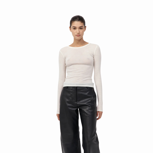 ST AGNI BABY WOOL LONG TEE