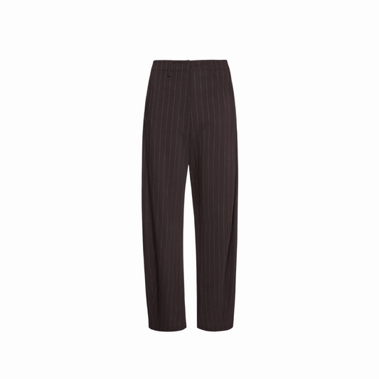 MAGDA BUTRYM PANTS 01 BROWN STRIPES