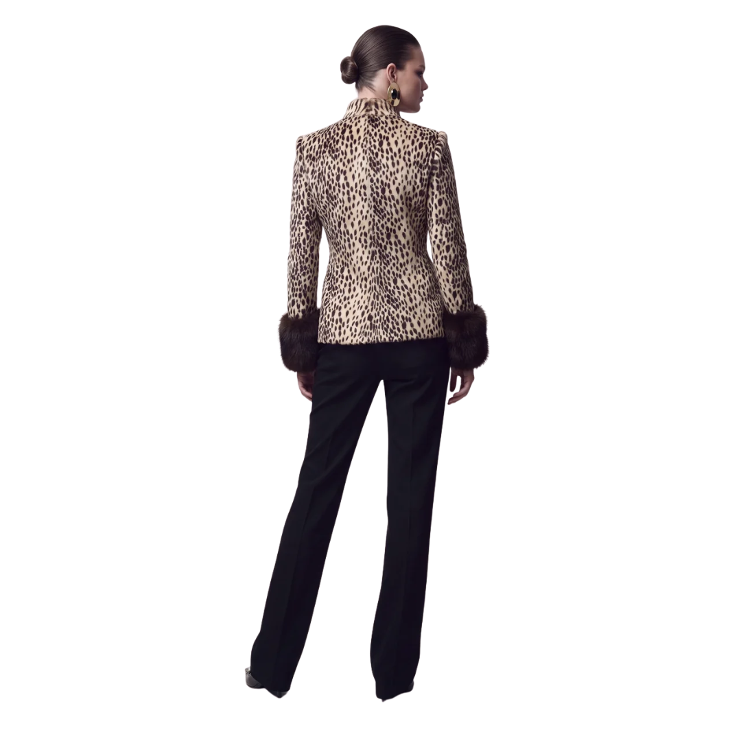 CARELLI DOLLY LEOPADS JACKET