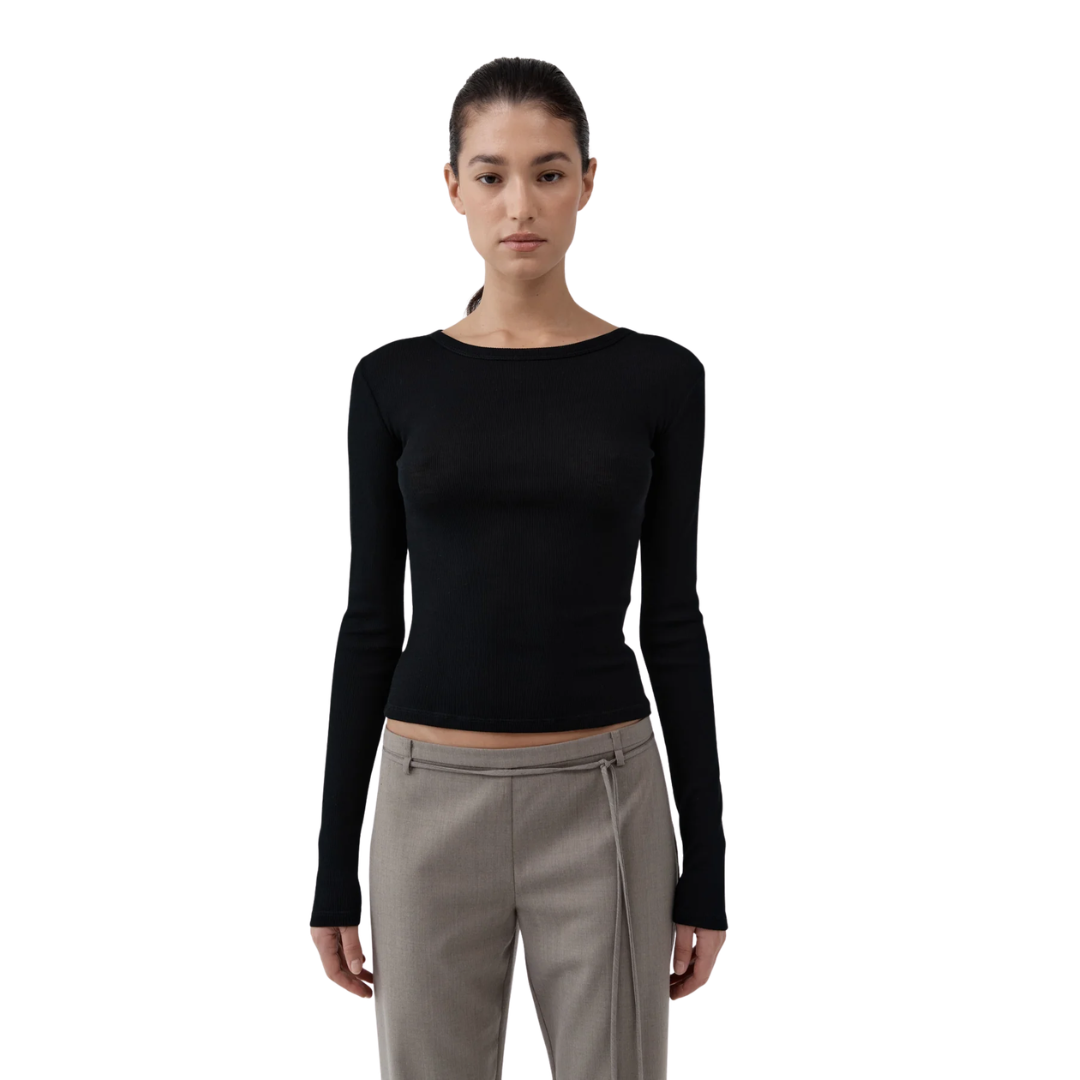 ST AGNI BABY WOOL LONG TEE