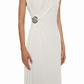 CHRISTOPHER ESBER STONE RUCHED DRESS