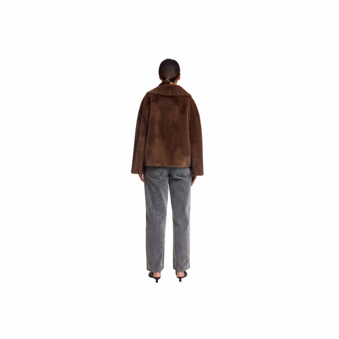 MALENE BIRGER JACQUIE FUR COAT