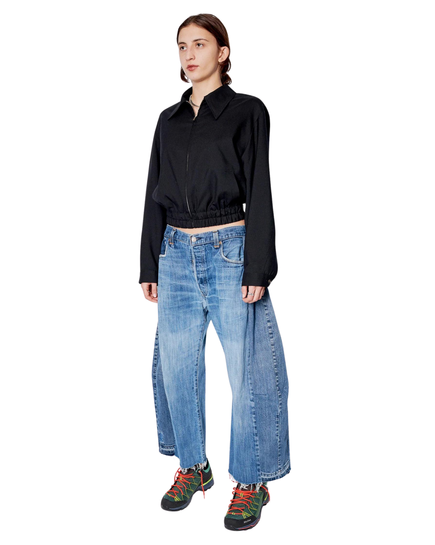 B SIDES VINTAGE LASSO JEANS W041