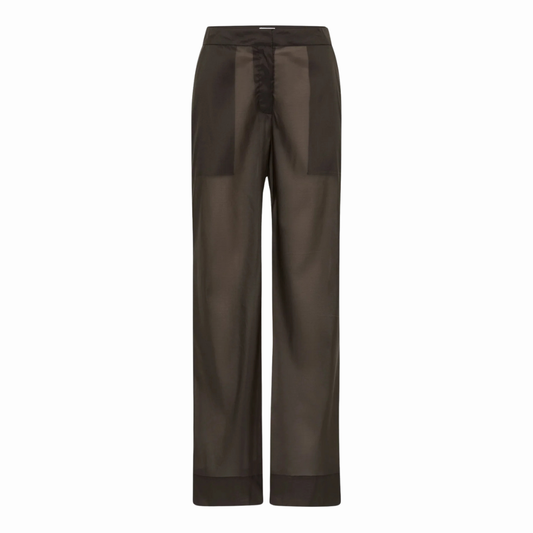 ST AGNI SILK TRANSPARENT PANTS
