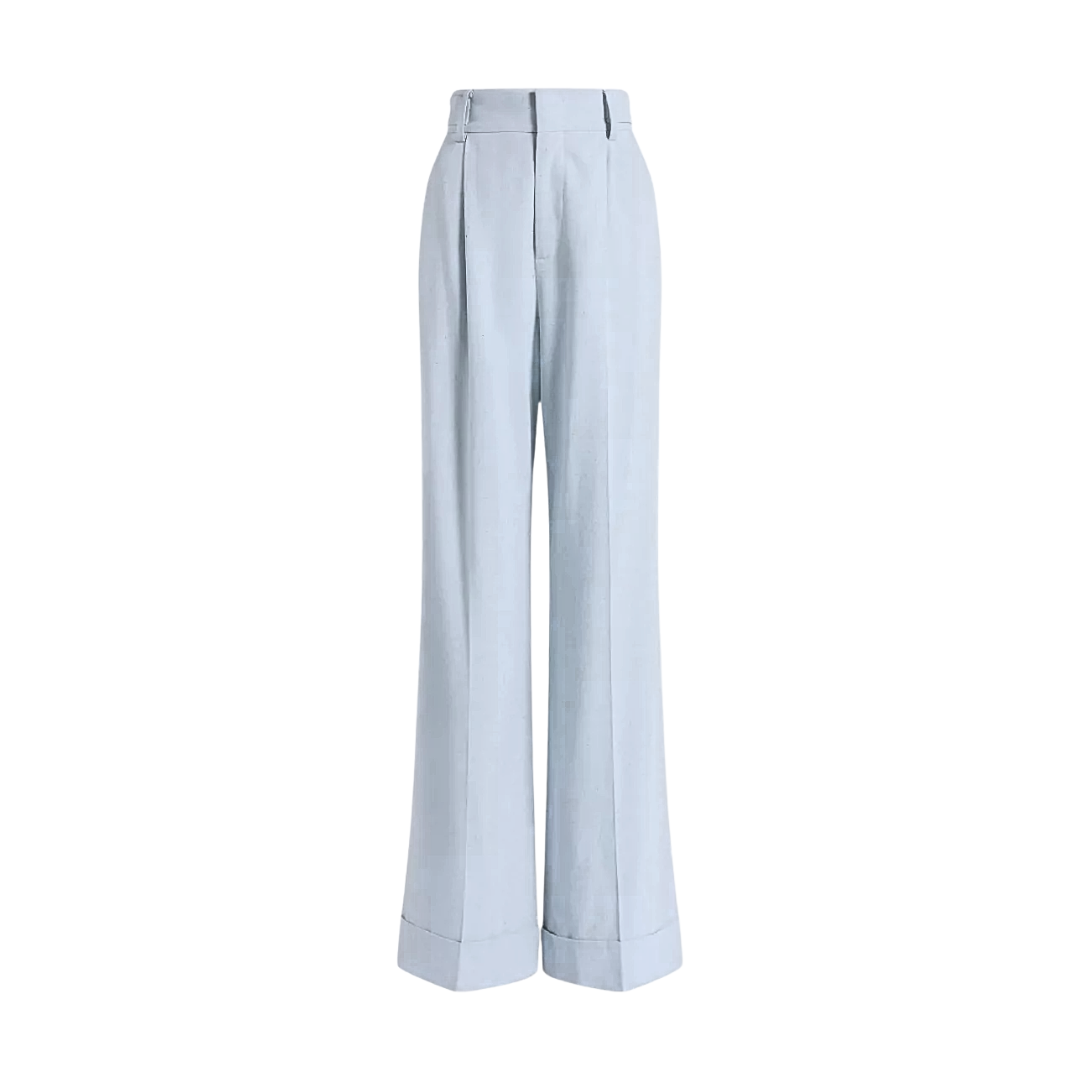 ALBERTA FERRETTI LINEN PANTS