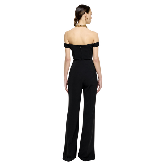 ROLAND MOURET CADY OFF SHOULDER TOP