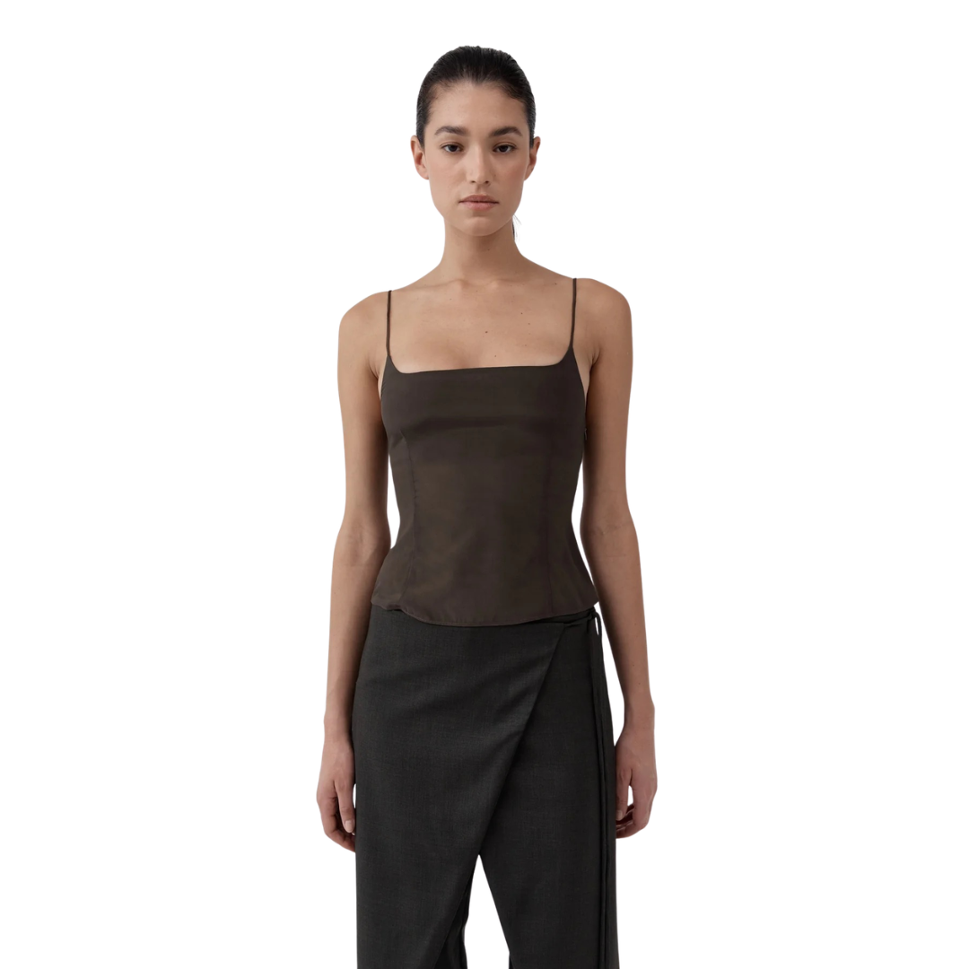 ST AGNI STRECH SILK CAMI