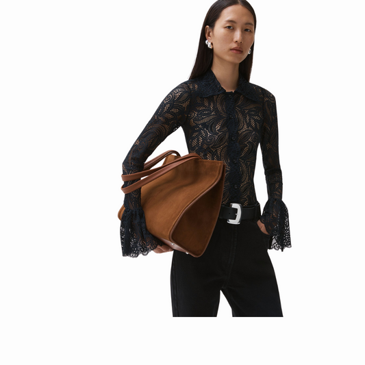 BEAUFILLE STRECH LACE BLOUSE